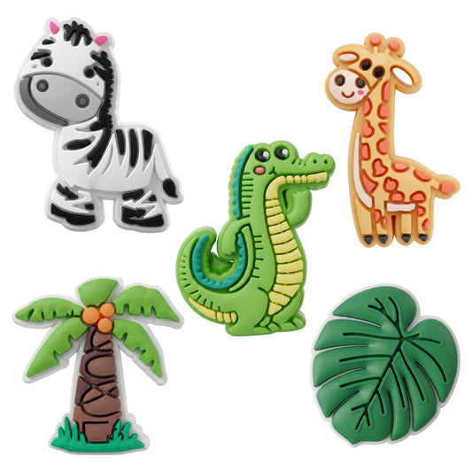 Autocolante 3D OEM Jungle para Capa de Telemóvel / Tablet, Conjunto de 5 peças, Multicolor