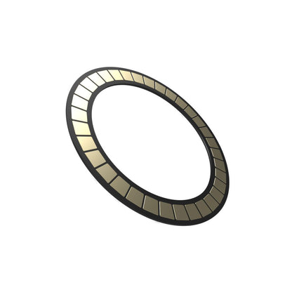 Sticker Metálico Fixo, Preto