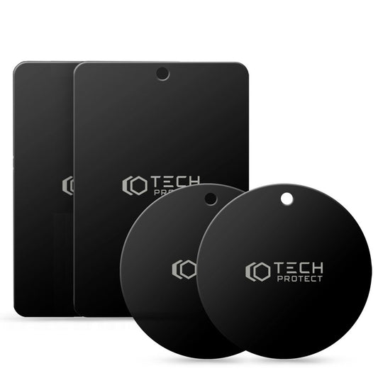 Metal Sticker Tech-Protect, Conjunto 4 peças, Preto THP1233BLK