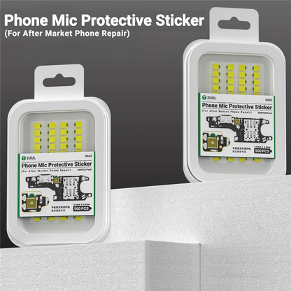 Autocolante de Proteção para Microfone 2UUL DA32, Conjunto de 500 unidades