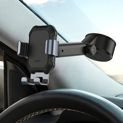 Baseus Gravity Car Mount, 4,7 polegadas - 6,5 polegadas, preto SUYL-TK01 