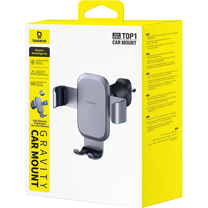 Suporte Automóvel Baseus Metal Age Gravity, Universal, Cinzento C40478701813-00