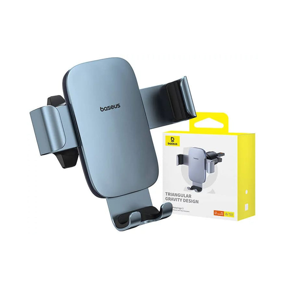 Suporte Auto Baseus Metal Age 3, 4.7inch - 7.2inch, Cinzento C40467600811-00