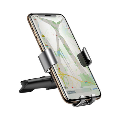 Baseus Metal Age Gravity Car Mount, Universal, Prateado SUYL-J0S 