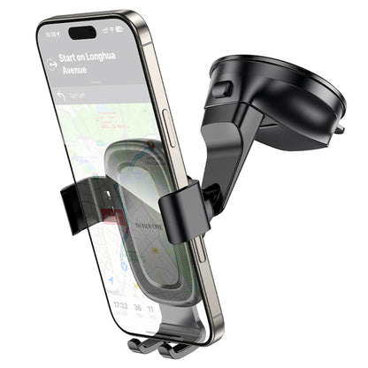 Suporte Auto Borofone BH130 Follower Gravity, 6.1 polegadas - 7 polegadas, Preto