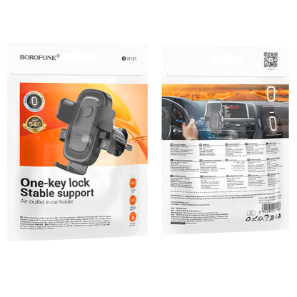 Suporte Automóvel Borofone BH131 Follower, 4.5 polegadas - 7 polegadas, Preto