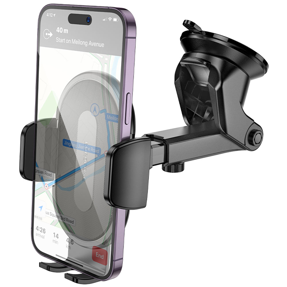 Suporte Auto Borofone BH134 Rio, 4.5inch - 7inch, Preto