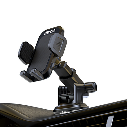 Suporte Auto BWOO BO-ZJ125, 4.7 polegadas - 6.7 polegadas, Preto