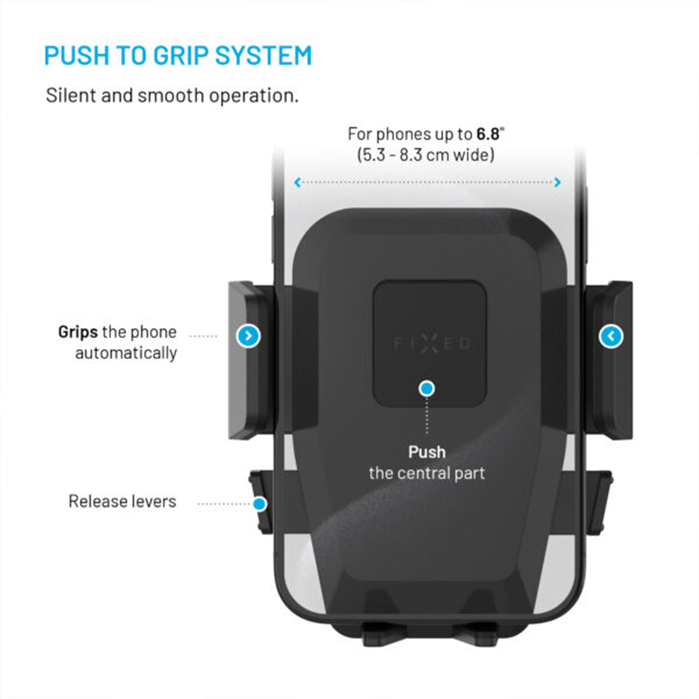 Suporte Auto Fixed Iconiq XXL, Universal, Preto