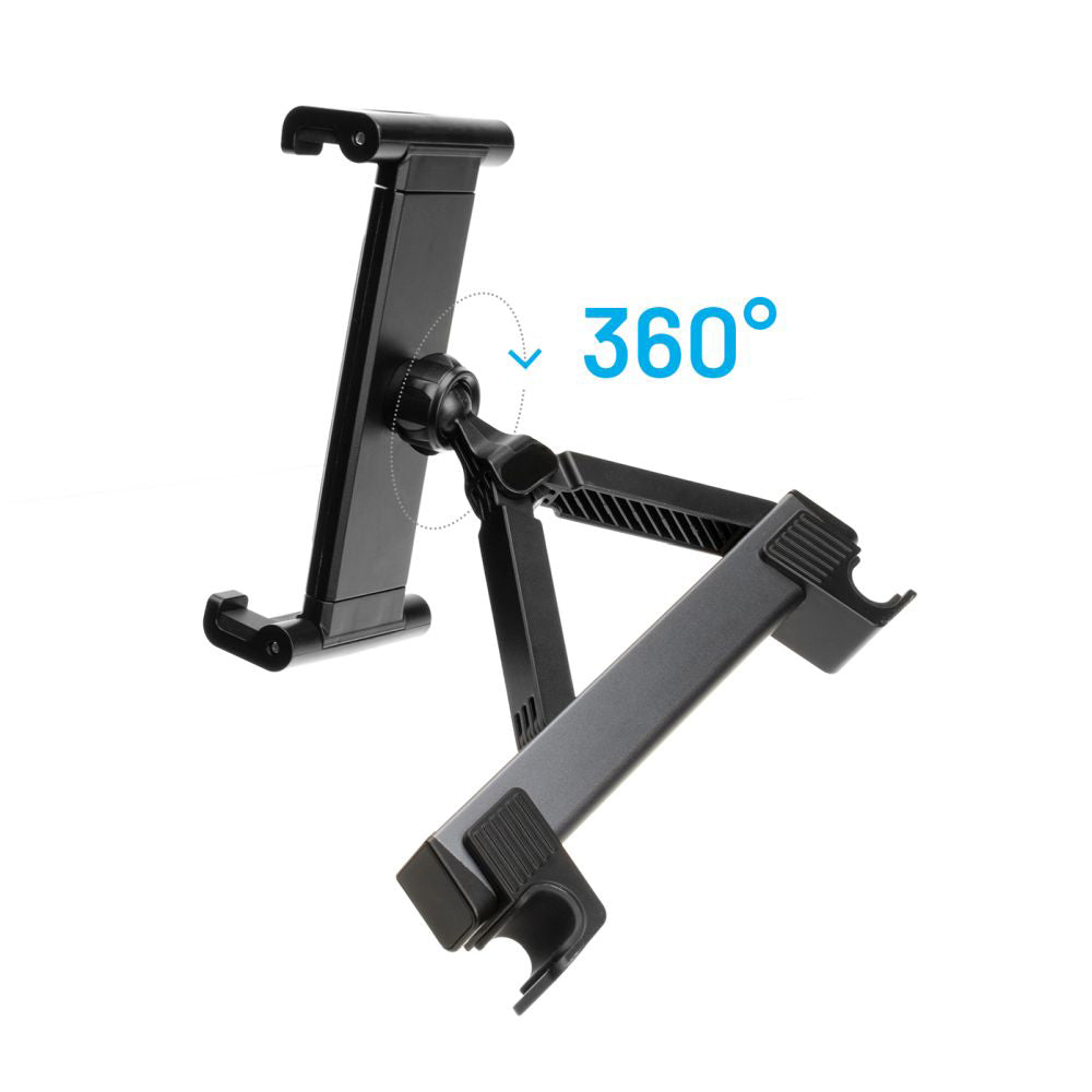 Suporte Auto para Encosto de Cabeça Fixed Passenger Max, 7 polegadas - 13 polegadas, Cinzento