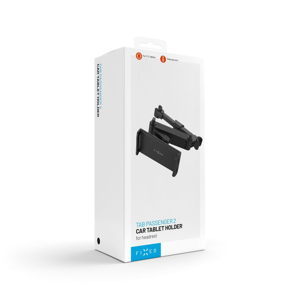 Suporte Auto Encosto de Cabeça Fixed Tab Passenger 2, 7 polegadas - 13 polegadas, Preto