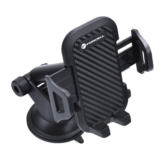 Suporte para automóvel Suporte em carbono Forcell A151, 62 mm - 95 mm, preto