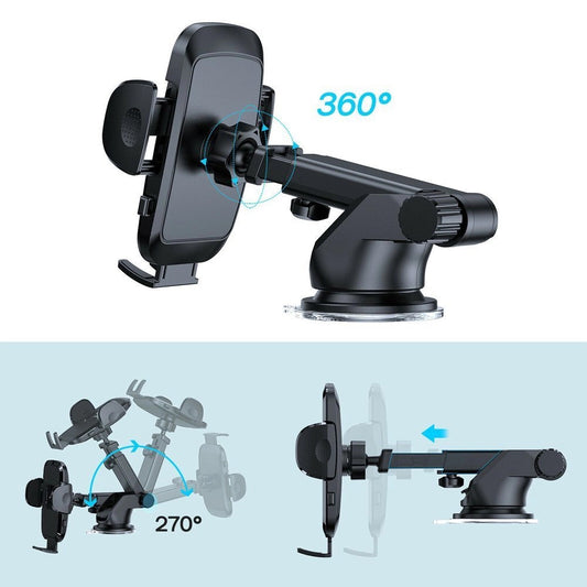 Suporte Auto Joyroom JR-ZS259-2 Dash, 4.7inch - 6.9inch, Preto