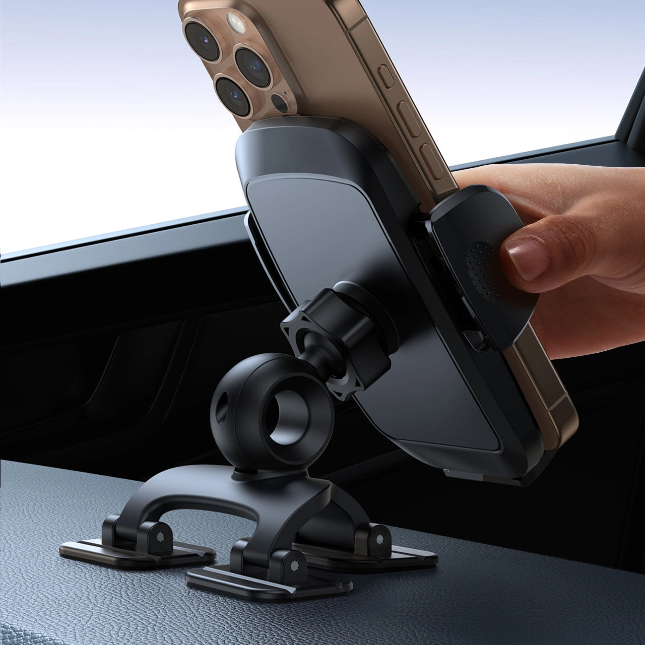 Suporte Auto Joyroom JR-ZS259-3 Dash, 4.7inch - 6.9inch, Preto