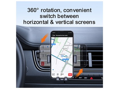 Suporte Auto Joyroom JR-ZS283 Vent, 4.7 polegadas - 6.7 polegadas, Preto