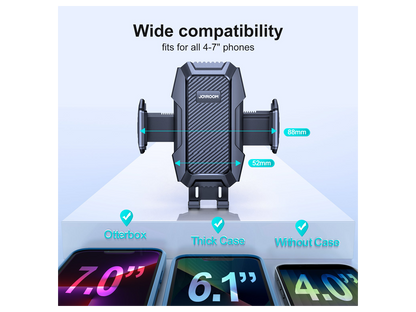 Suporte Auto Joyroom JR-ZS285, 4.5inch - 6.5inch, Preto