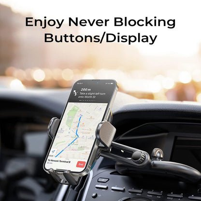 Suporte Auto Lisen 2em1, 4.7inch - 7.2inch, Preto YL0222040016