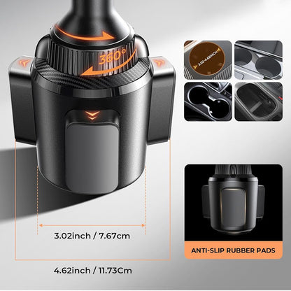 Suporte Auto Lisen, 4.7inch - 7.2inch, Preto YL0220100001