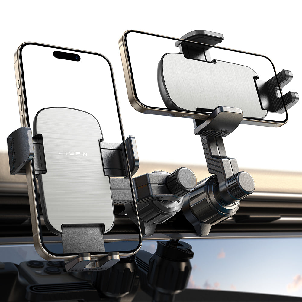Suporte Auto Lisen, 4.7 polegadas - 7.2 polegadas, Preto YL0223080046