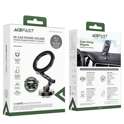 Suporte Auto Magnético Acefast D20, Universal, Cinzento