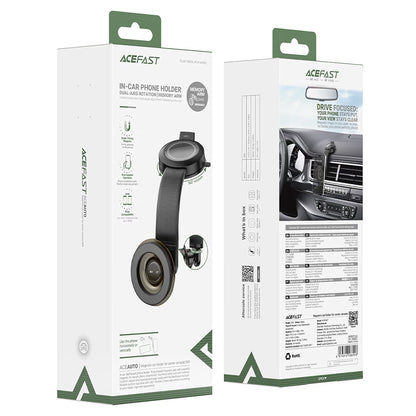 Suporte Automóvel Magnético Acefast D69, 4.7 polegadas - 6.9 polegadas, Preto