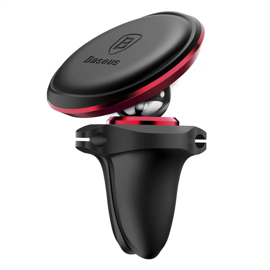 Baseus Suporte magnético para automóvel com ventilador de ar, universal, vermelho SUGX020009