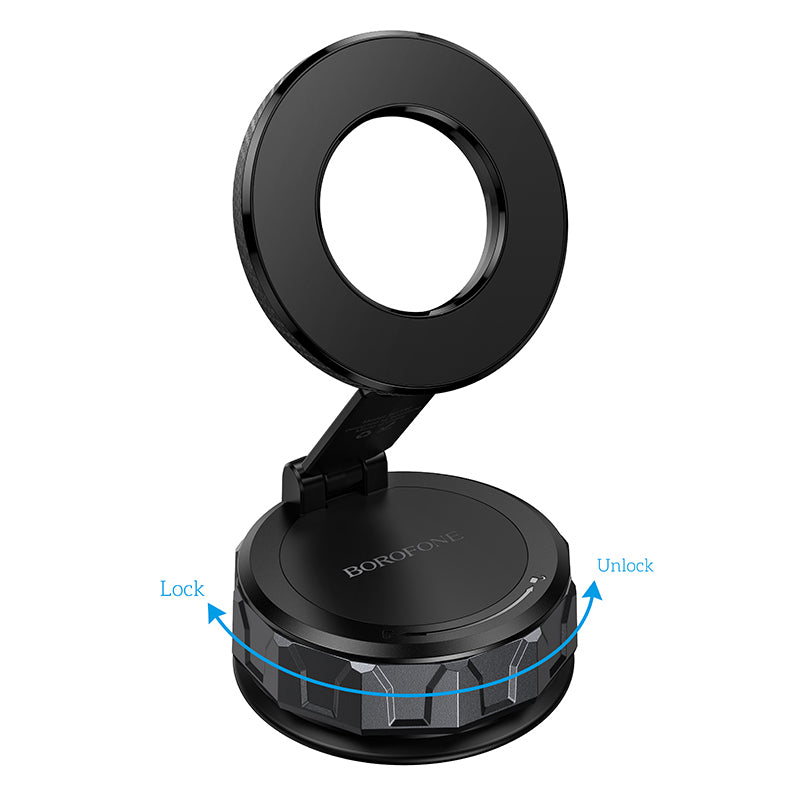 Suporte Automóvel Magnético Borofone BH140 Gloria, 4.5 polegadas - 7 polegadas, Preto