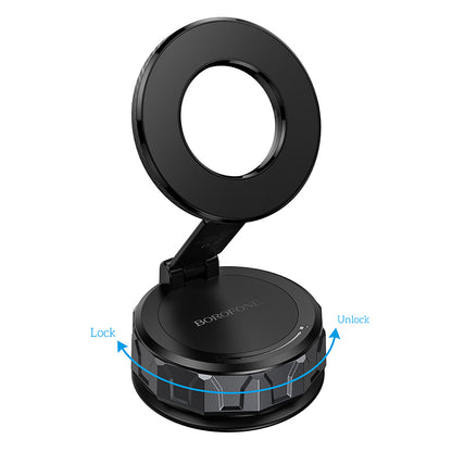 Suporte Automóvel Magnético Borofone BH140 Gloria, 4.5 polegadas - 7 polegadas, Preto