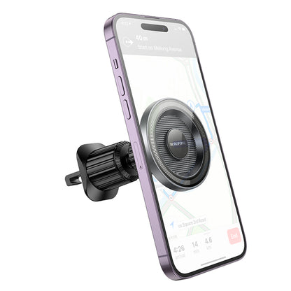 Suporte Auto Magnético Borofone BH122 Profit, 4.5inch - 7inch, Preto