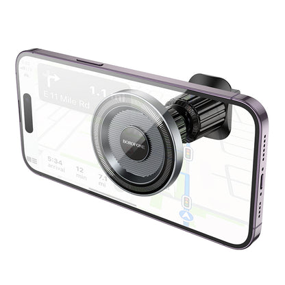 Suporte Auto Magnético Borofone BH122 Profit, 4.5inch - 7inch, Preto