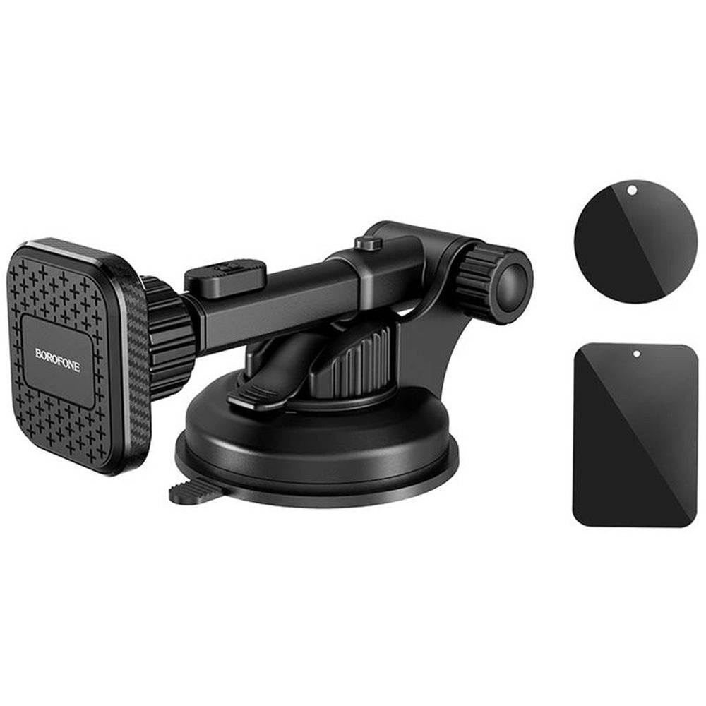 Suporte Automóvel Magnético Borofone BH21 Vanda, Universal, Preto