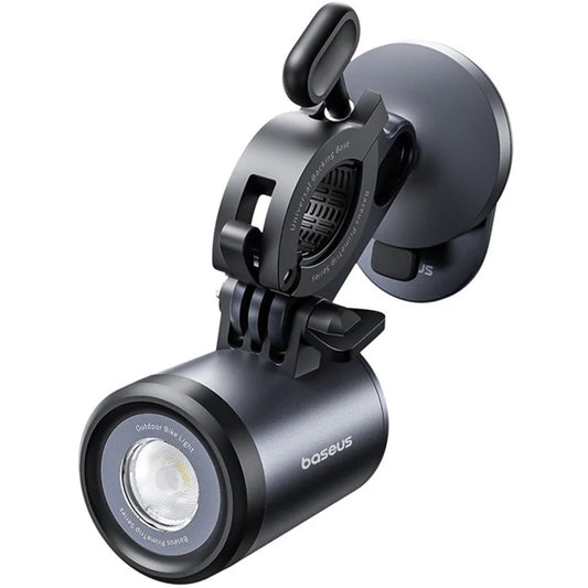 Suporte de Bicicleta com Lanterna Baseus PrimeTrip, Universal, Preto C12569000121-00