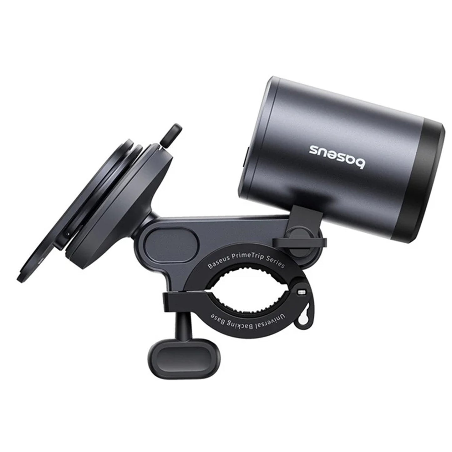 Suporte de Bicicleta com Lanterna Baseus PrimeTrip, Universal, Preto C12569000121-00