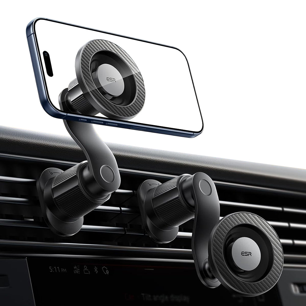 Suporte Auto Magnético ESR OmniLock Vent, Universal, Preto