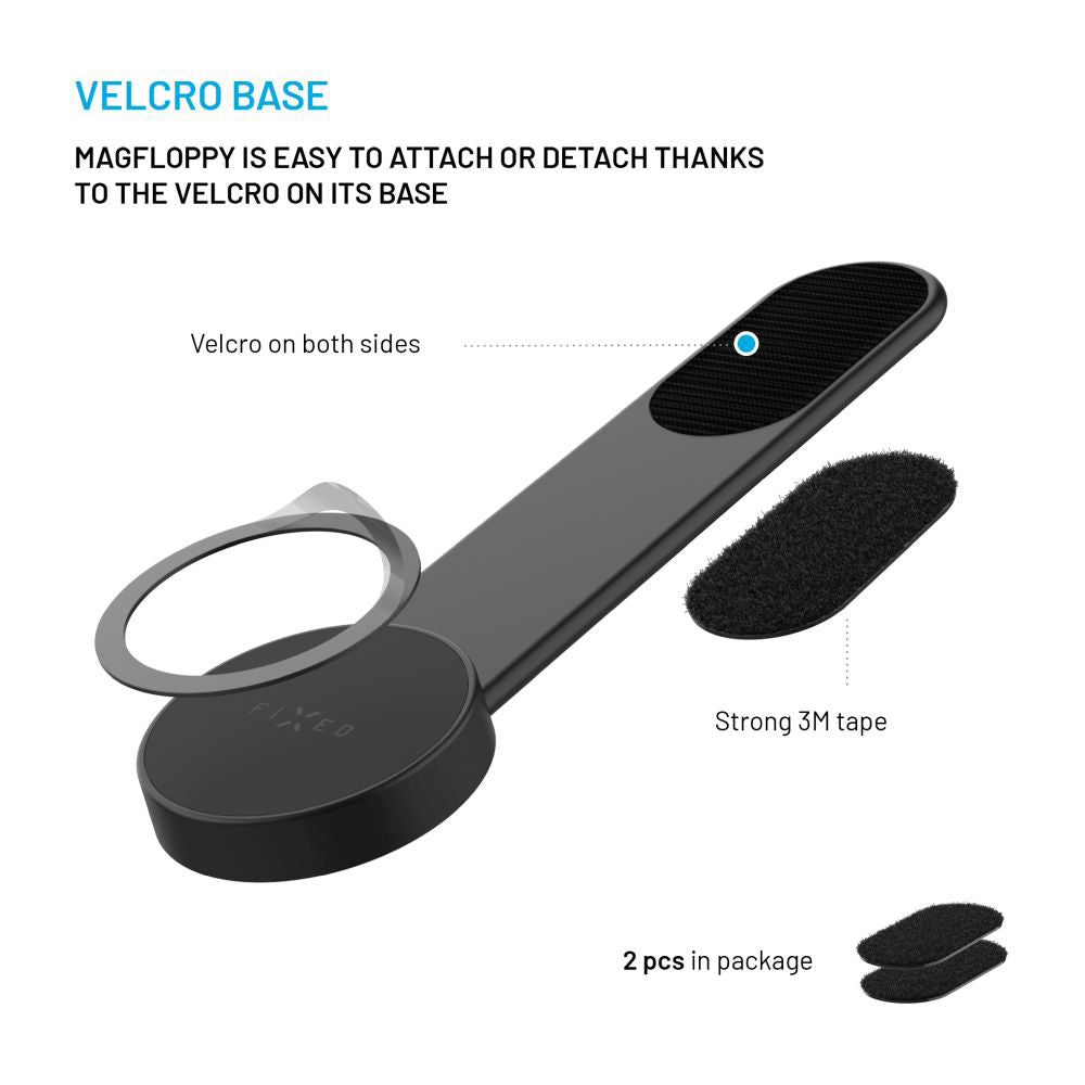 Suporte Auto Magnético Fixed Mag Floppy, Universal, Preto