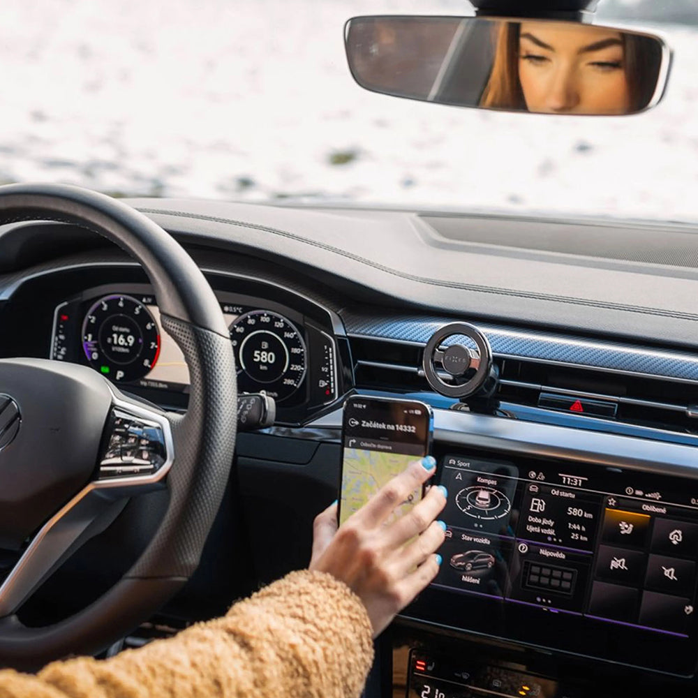 Suporte Auto Magnético Fixed, Universal, Prateado