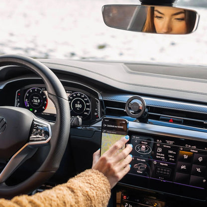 Suporte Auto Magnético Fixed, Universal, Prateado