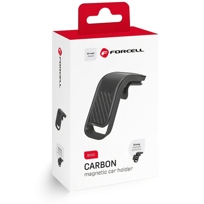 Suporte Auto Forcell Carbon B060, Universal, Preto