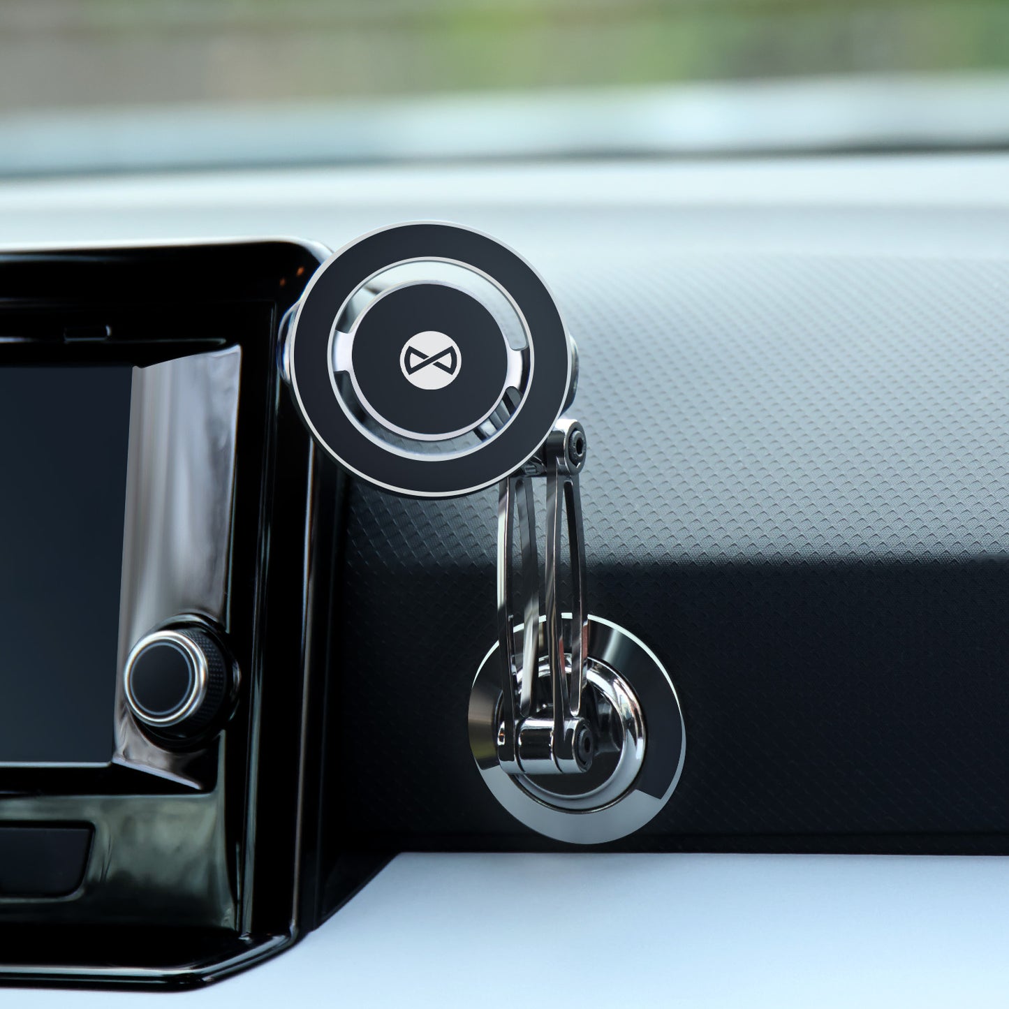 Suporte Automóvel Magnético Forever MH-290, Universal, Prateado