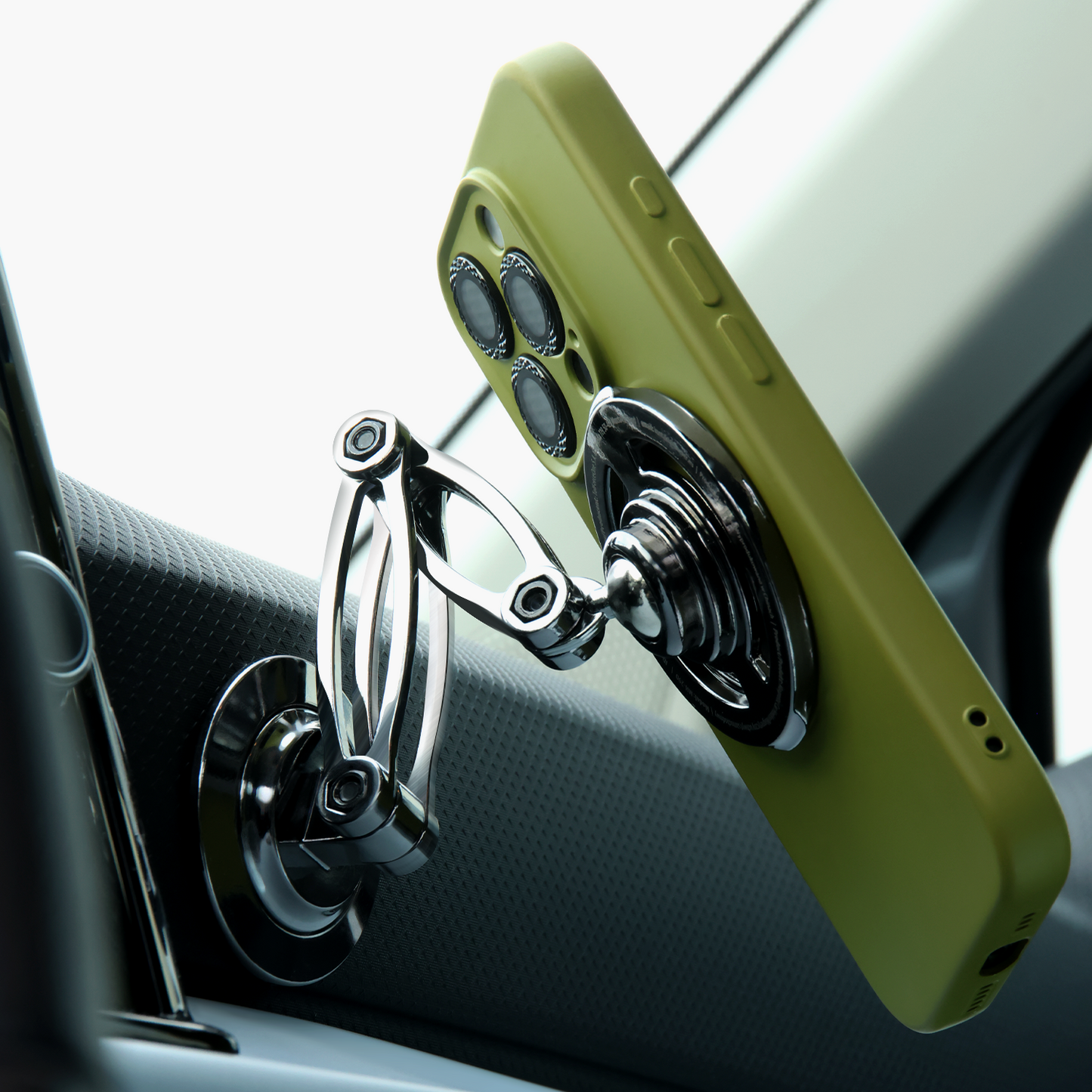 Suporte Automóvel Magnético Forever MH-290, Universal, Prateado