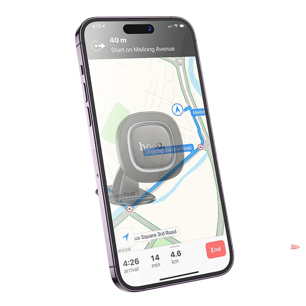 Suporte Auto Magnético HOCO H73, Universal, Cinzento