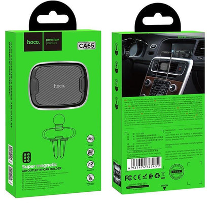Suporte Auto Magnético HOCO CA65, Universal, Preto