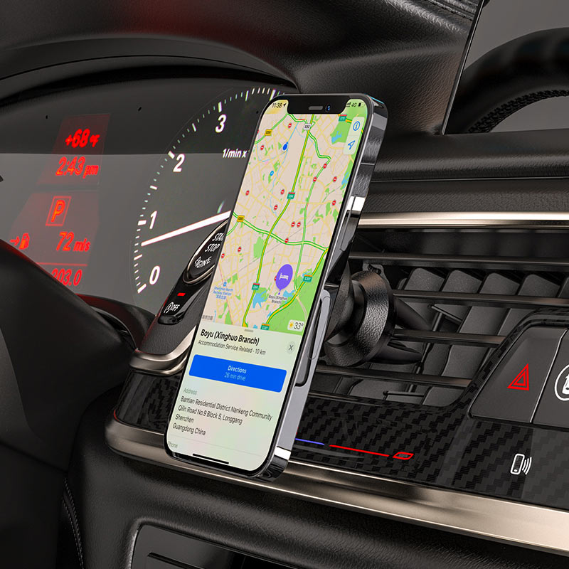 Suporte Automóvel Magnético HOCO A81 Ligue Air Vent, Universal, Preto