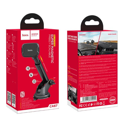 Suporte Auto Magnético HOCO CA67, Universal, Preto