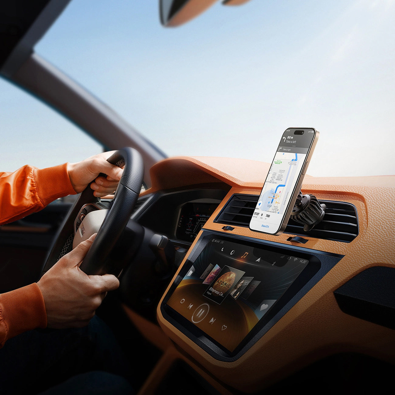 Joyroom JR-ZS406 Magnetic Car Holder, Air Vent, Universal, Black