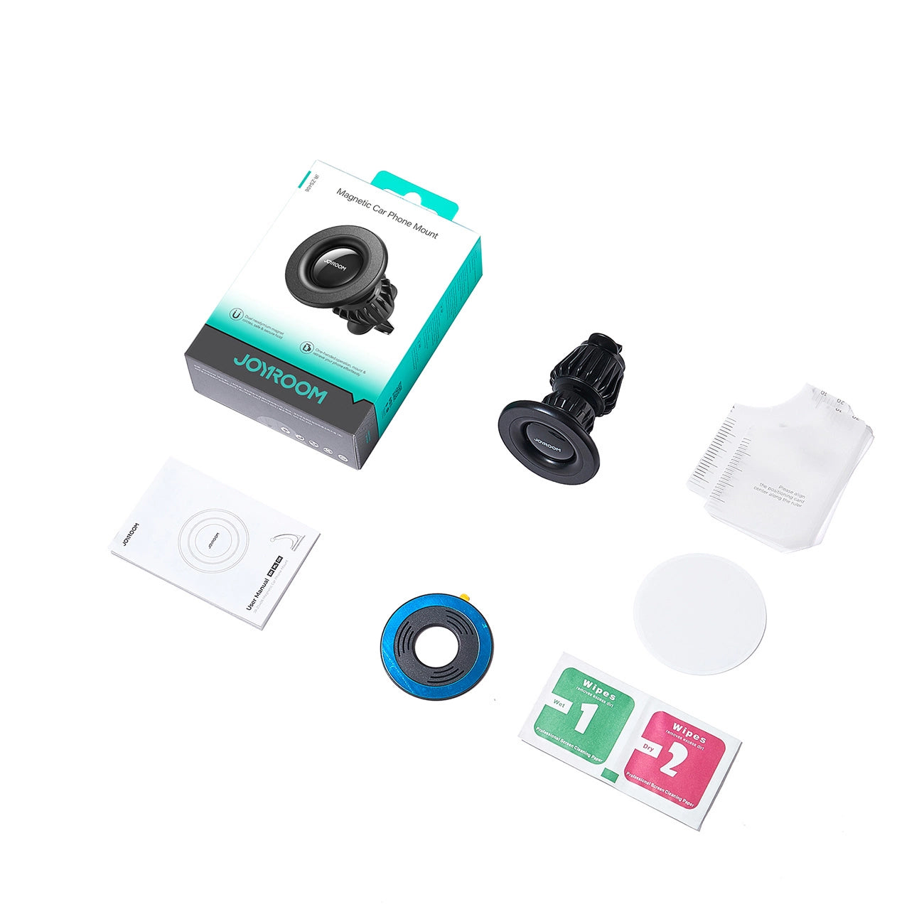 Joyroom JR-ZS406 Magnetic Car Holder, Air Vent, Universal, Black