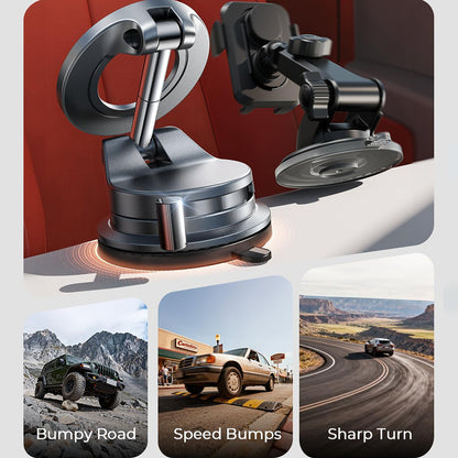 Suporte Auto Magnético Lisen A608, Universal, Preto