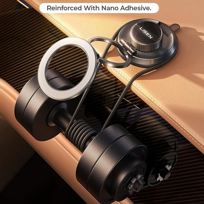 Suporte Auto Magnético Lisen A611, Universal, Preto YL0226020002