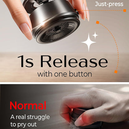 Suporte Auto Magnético Lisen A690, Universal, Cinzento