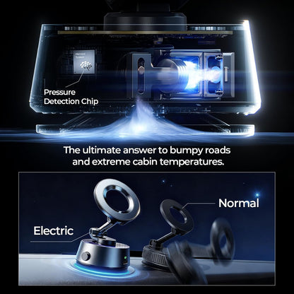 Suporte Auto Magnético Lisen A690, Universal, Cinzento